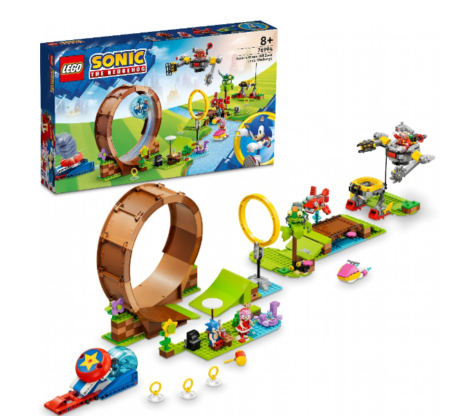 Конструктор Lego Sonic the Hedgehog Змагання петлі Соніка на зеленому пагорбі фото №3
