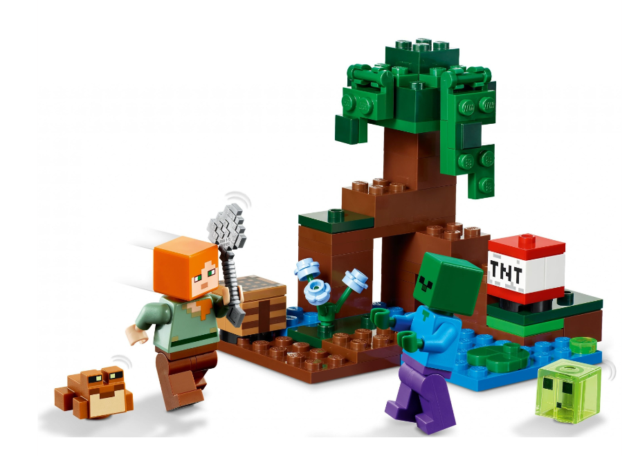 Конструктор Lego Minecraft Пригоди на болоті фото №2