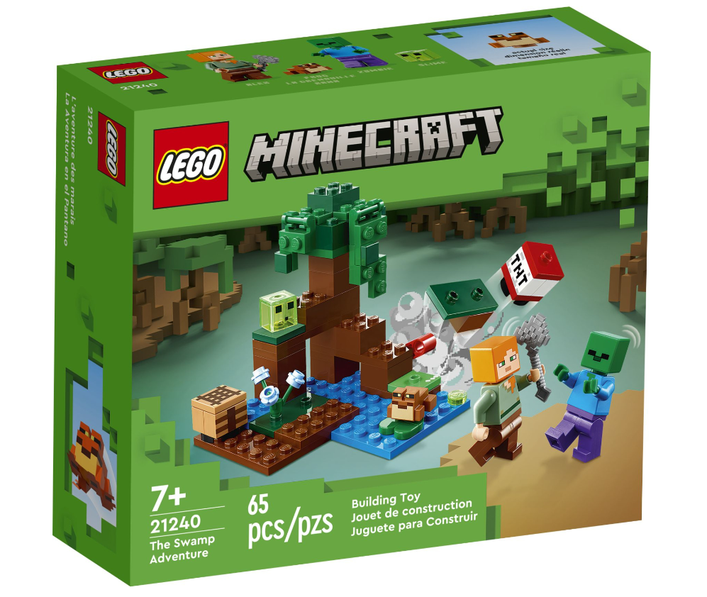 Конструктор Lego Minecraft Пригоди на болоті