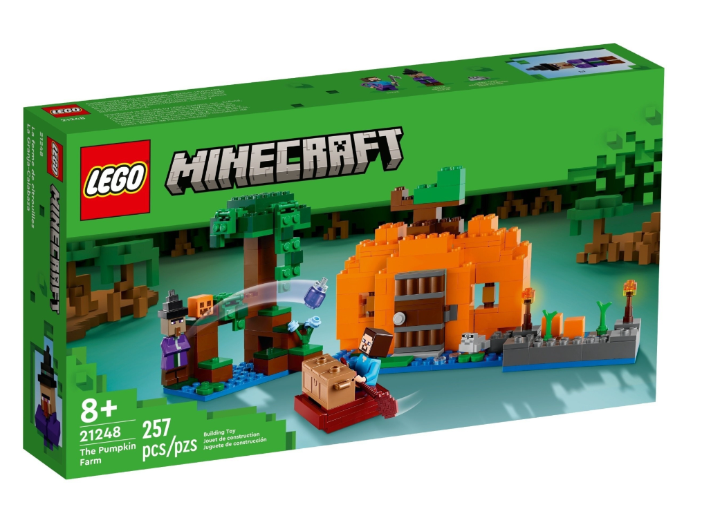Конструктор Lego Minecraft Гарбузова ферма