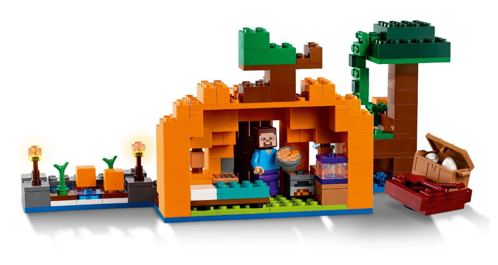 Конструктор Lego Minecraft Гарбузова ферма фото №3