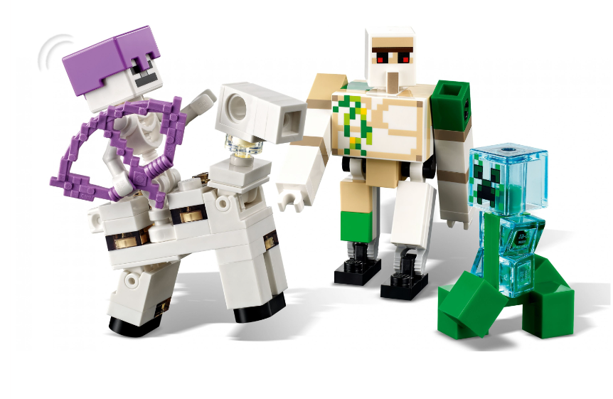 Конструктор Lego Minecraft Фортеця Залізний голем фото №8