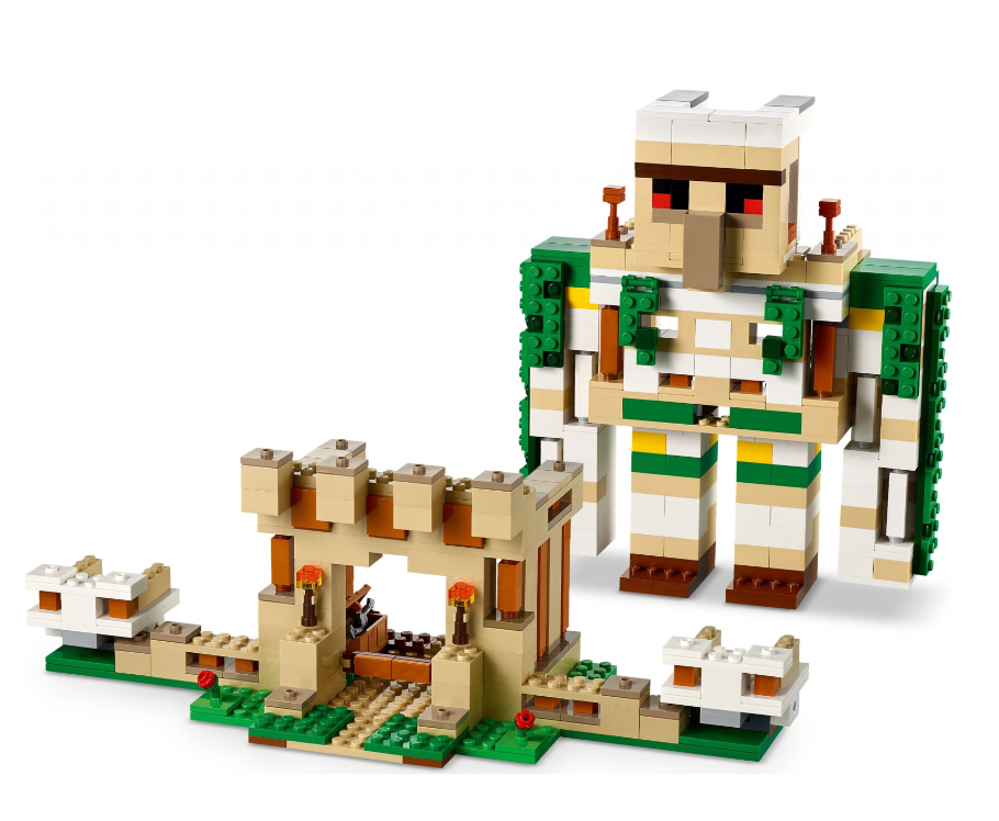 Конструктор Lego Minecraft Фортеця Залізний голем фото №3