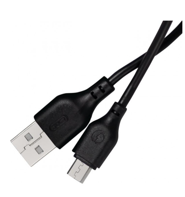 XO microUSB NB103 2.1A/1m Black