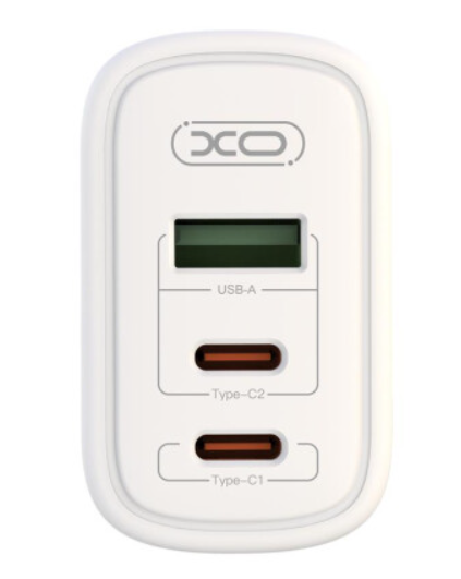 МЗП XO CE04 45W/1 USB   2 USB-C 65W White фото №3