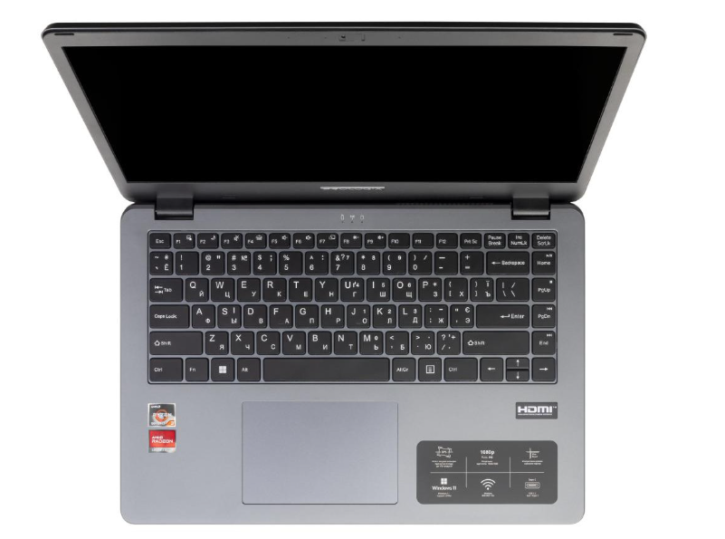 Ноутбук Prologix R10-207 (PN14E05.AG78S5NW.041) Black фото №5