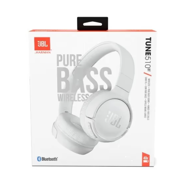 Наушники JBL Tune 510BT White (JBLT510BTWHT) фото №6