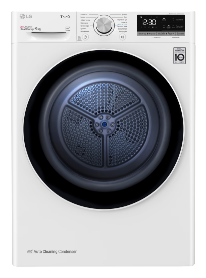 Сушильна машина LG DC90V5V0W