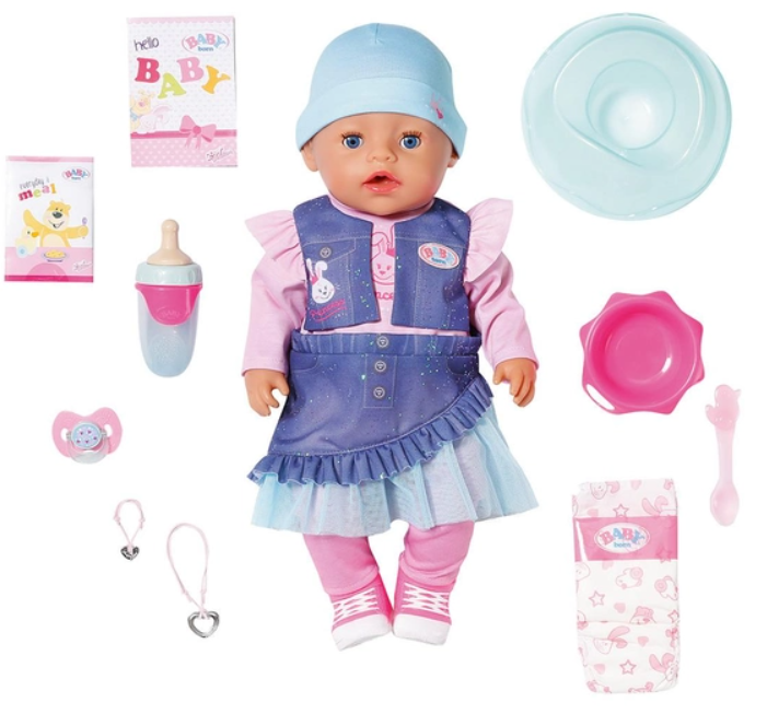Лялька Zapf Пупс  Baby Born - Джинсовий стиль крихітки (836385) фото №2