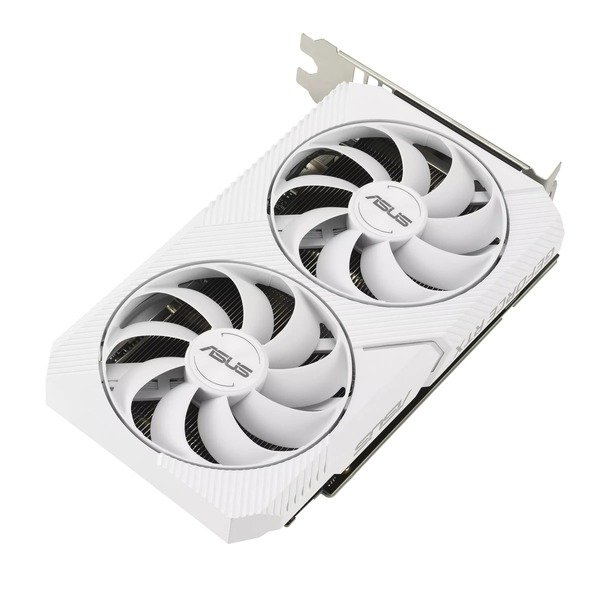Відеокарта Asus GeForce RTX 3060 8GB GDDR6 DUAL OC білий DUAL-RTX3060-O8G-WHITE фото №3
