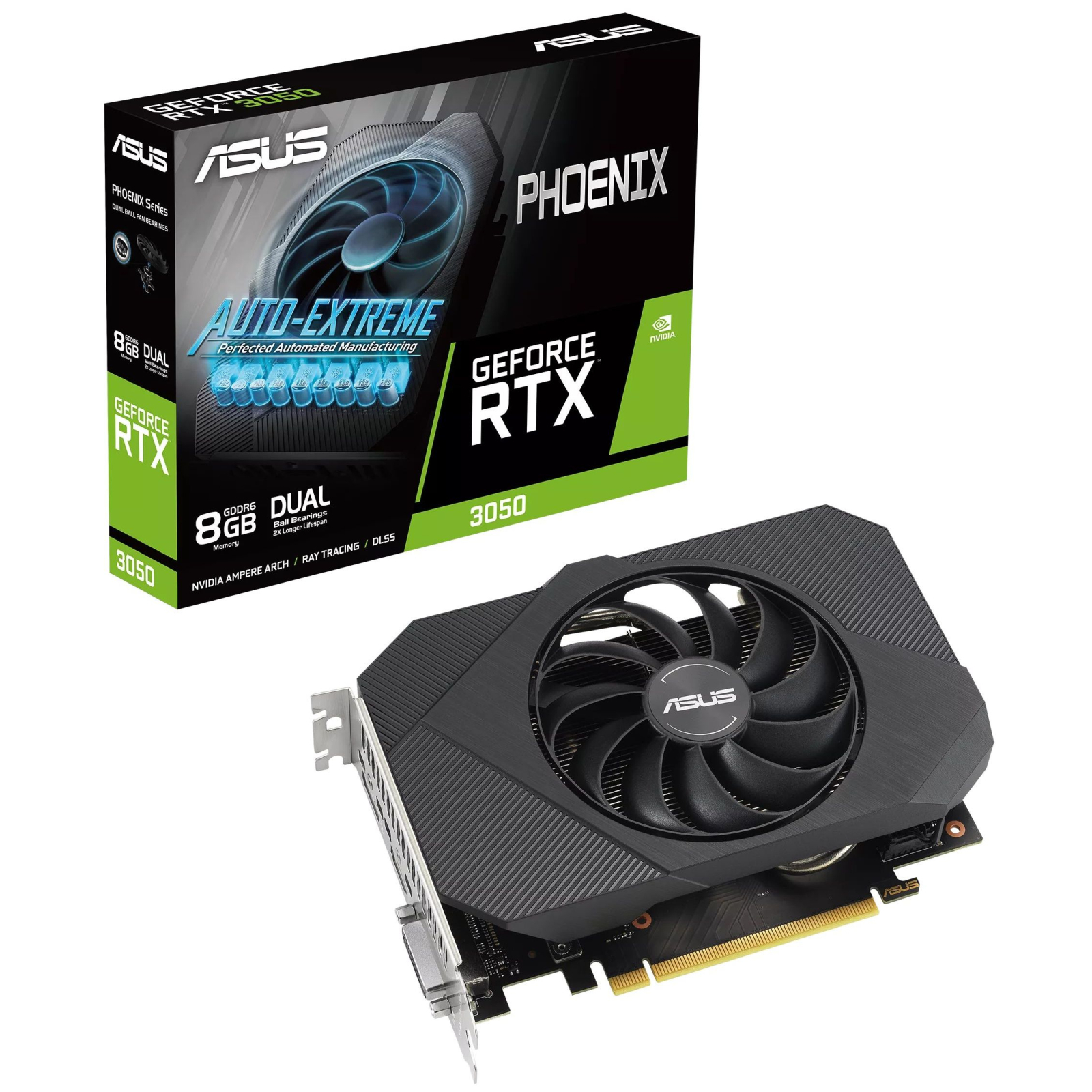 Відеокарта Asus GeForce RTX 3050 8GB GDDR6 PH PH-RTX3050-8G-V2