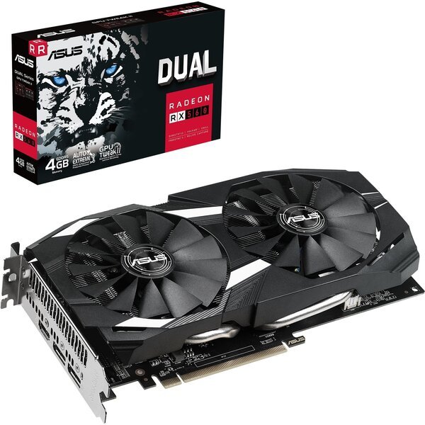 Відеокарта Asus Radeon RX 560 4GB DDR5 DUAL DUAL-RX560-4G