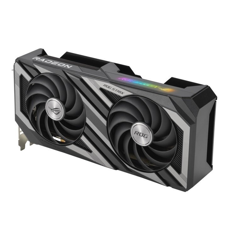 Відеокарта Asus Radeon RX 7600 8GB GDDR6 STRIX OC ROG-STRIX-RX7600-O8G-GAMING фото №4