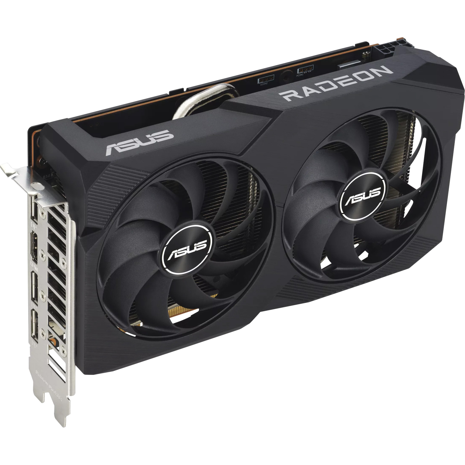 Відеокарта Asus Radeon RX 7600 8GB GDDR6 DUAL OC V2 DUAL-RX7600-O8G-V2 фото №4