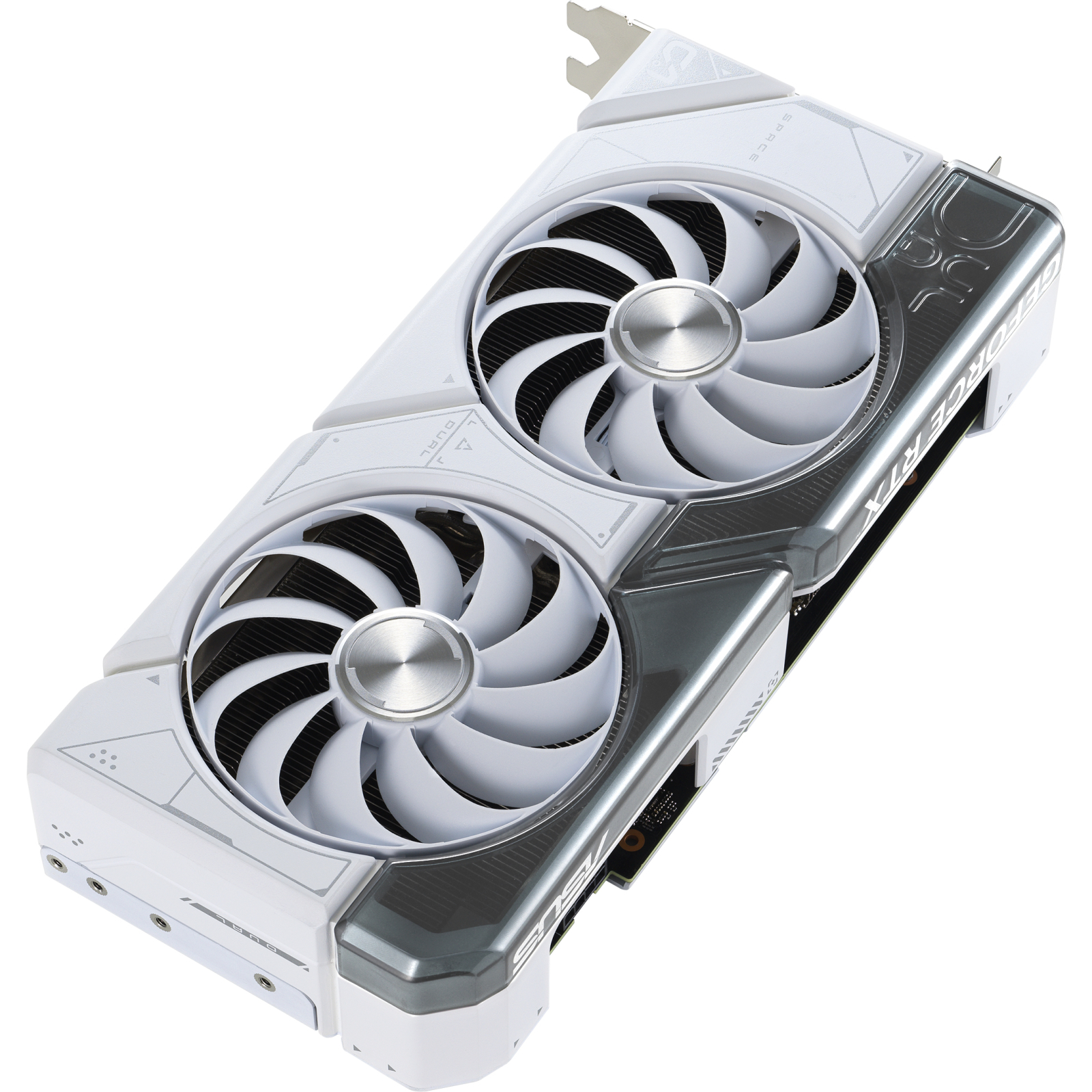 Відеокарта Asus GeForce RTX 4070 12GB GDDR6X DUAL-RTX4070-O12G-WHITE білий фото №3