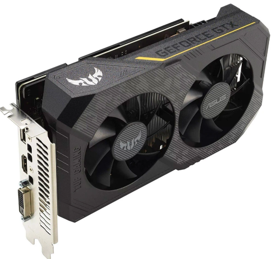 Відеокарта Asus GeForce GTX 1650 4GB GDDR6 TUF GAMING OC TUF-GTX1650-O4GD6-GAMING фото №3
