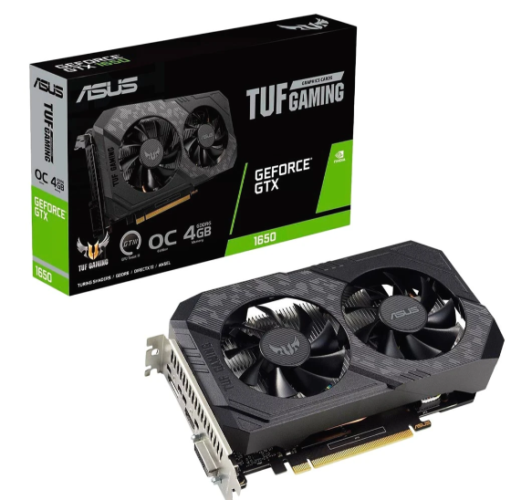 Відеокарта Asus GeForce GTX 1650 4GB GDDR6 TUF GAMING OC TUF-GTX1650-O4GD6-GAMING