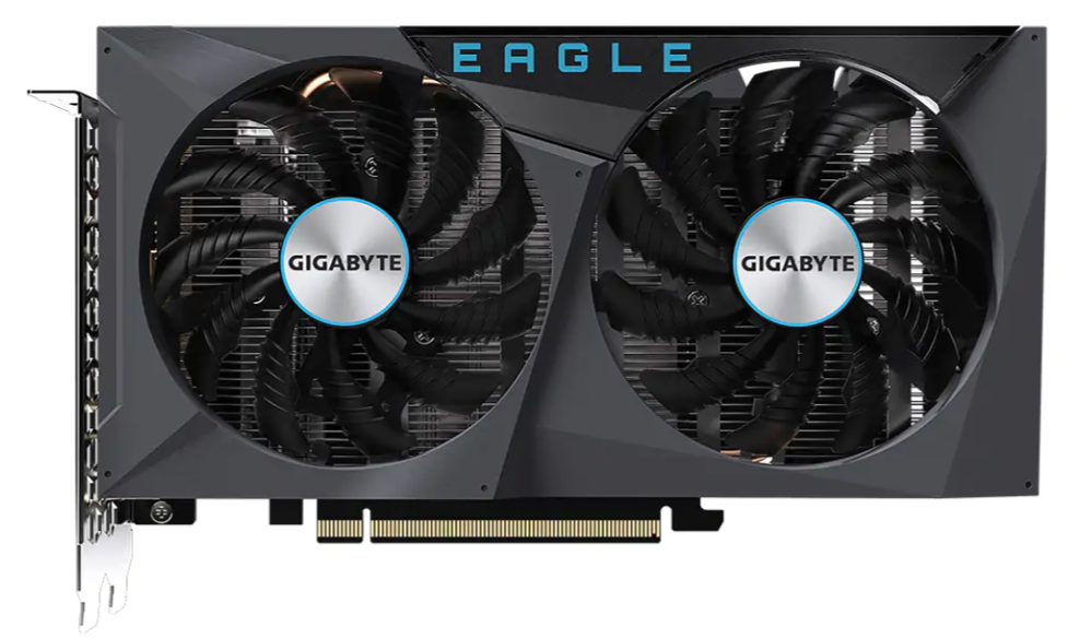 Відеокарта GigaByte GeForce RTX3050 8GB GDDR6 EAGLE OC фото №2
