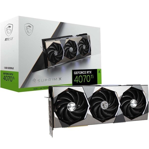 Відеокарта MSI GeForce RTX 4070 Ti 12GB GDDR6X SUPRIM