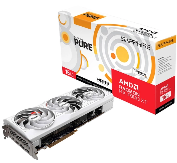 Відеокарта Sapphire Radeon RX 7800 XT 16GB GDDR6 Pure GAMING OC