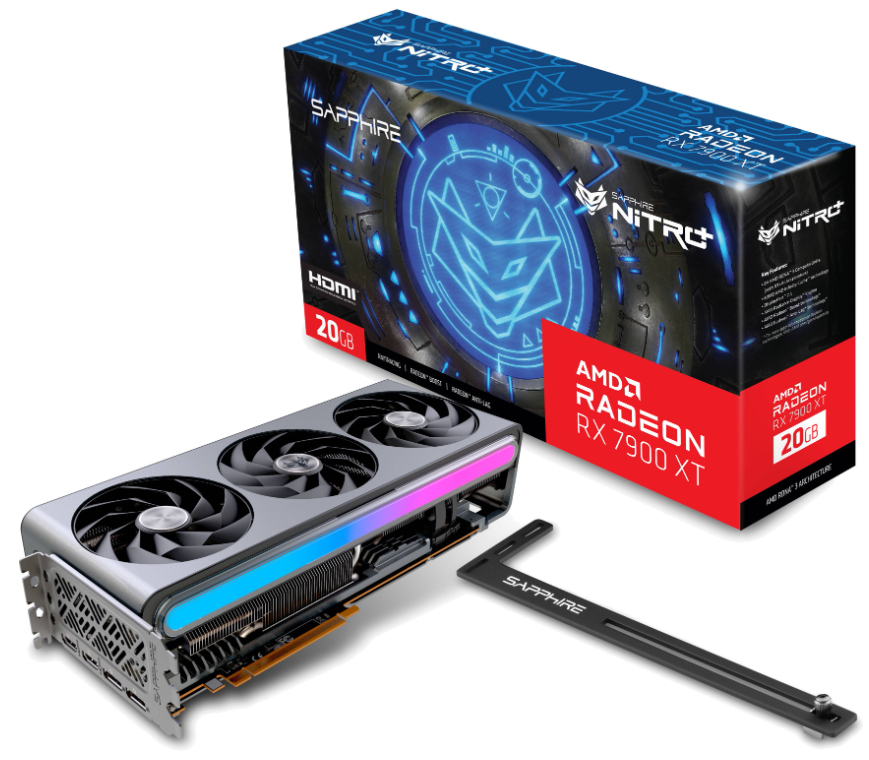 Відеокарта Sapphire Radeon RX 7900 XT 20GB GDDR6 Nitro  Gaming OC VAPOR-X фото №3