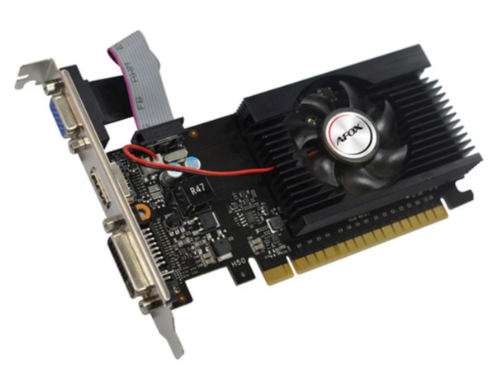 Відеокарта Afox Geforce GT 710 2GB GDDR3 LP fan фото №3