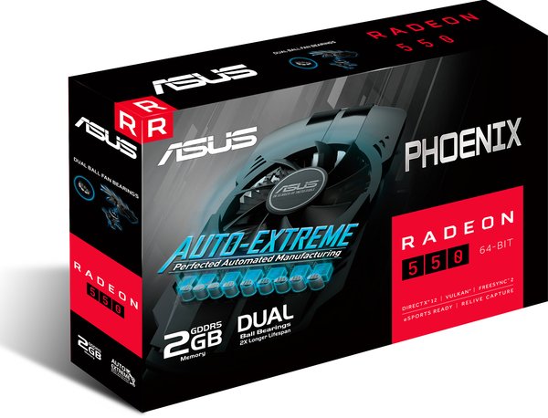 Відеокарта Biostar Radeon RX 550 2GB DDR5 фото №3