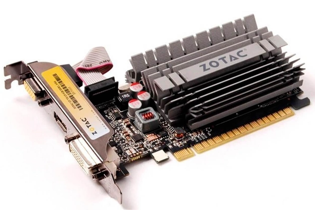 Відеокарта Zotac GeForce GT 730 2GB DDR3 ZONE Edition Low Profile фото №2