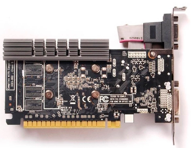 Відеокарта Zotac GeForce GT 730 2GB DDR3 ZONE Edition Low Profile фото №6