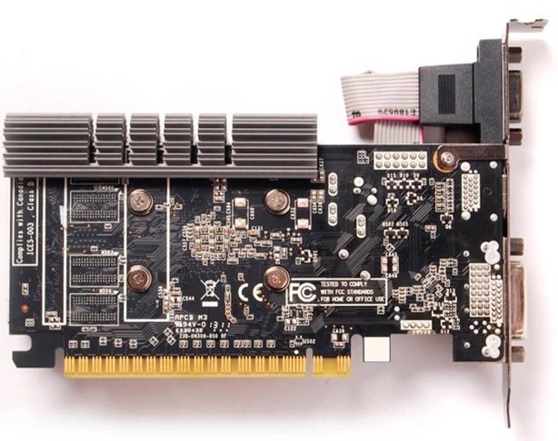 Відеокарта Zotac GeForce GT 730 2GB DDR3 ZONE Edition Low Profile фото №8