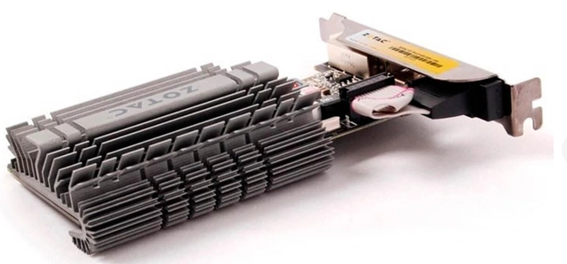 Відеокарта Zotac GeForce GT 730 2GB DDR3 ZONE Edition Low Profile фото №9