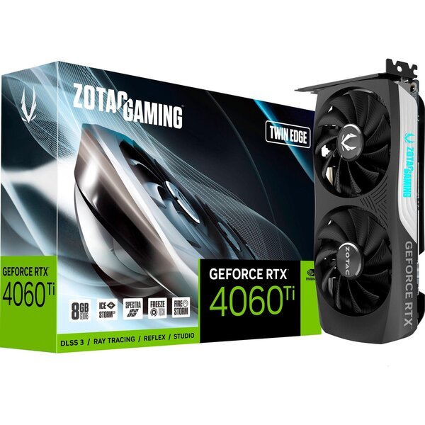 Відеокарта Zotac GeForce RTX 4060 Ti 8GB  GDDR6X Twin Edge фото №6