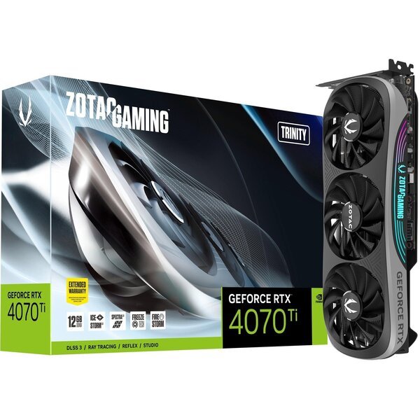 Відеокарта Zotac GeForce RTX 4070 Ti 12GB GDDR6X Trinity