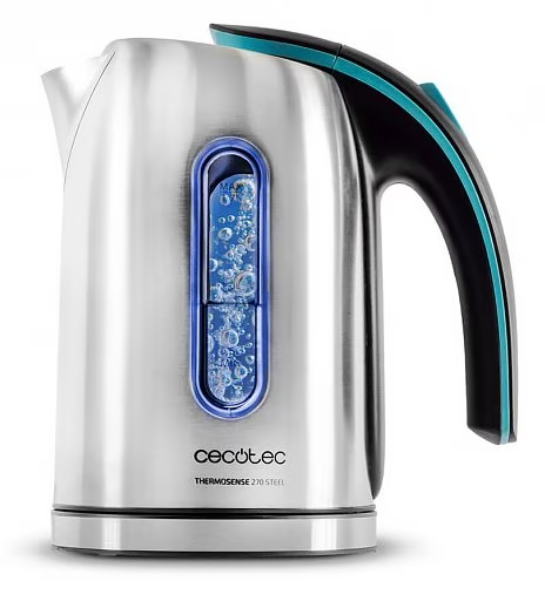 Чайник диск Cecotec ThermoSense 270 Steel CCTC-01514 (8435484015141)
