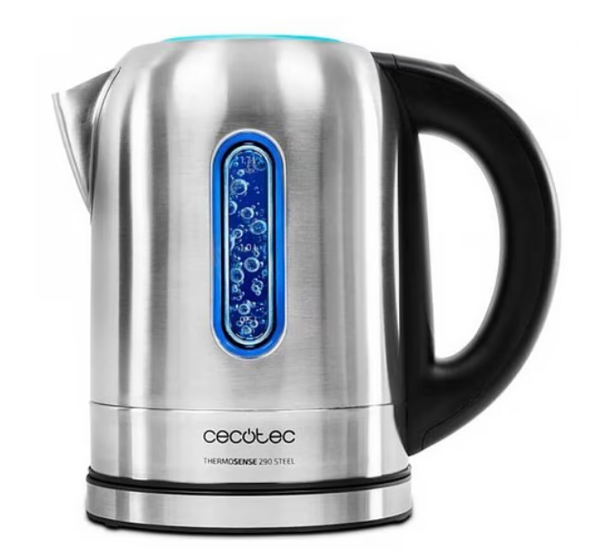 Чайник диск Cecotec ThermoSense 290 Steel CCTC-01515 (8435484015158)
