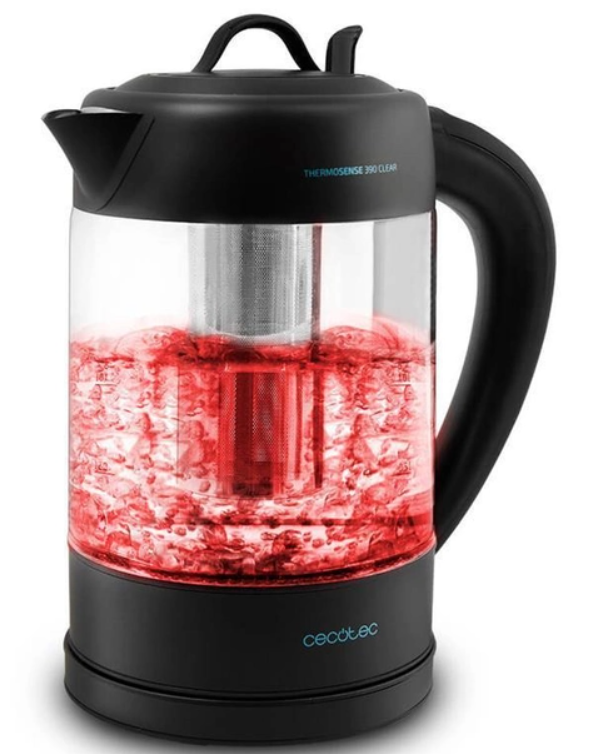 Чайник диск Cecotec ThermoSense 390 Clear CCTC-01512 (8435484015127)