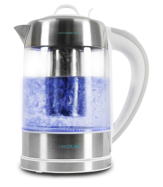 Чайник диск Cecotec ThermoSense 370 Clear CCTC-01511 (8435484015110)