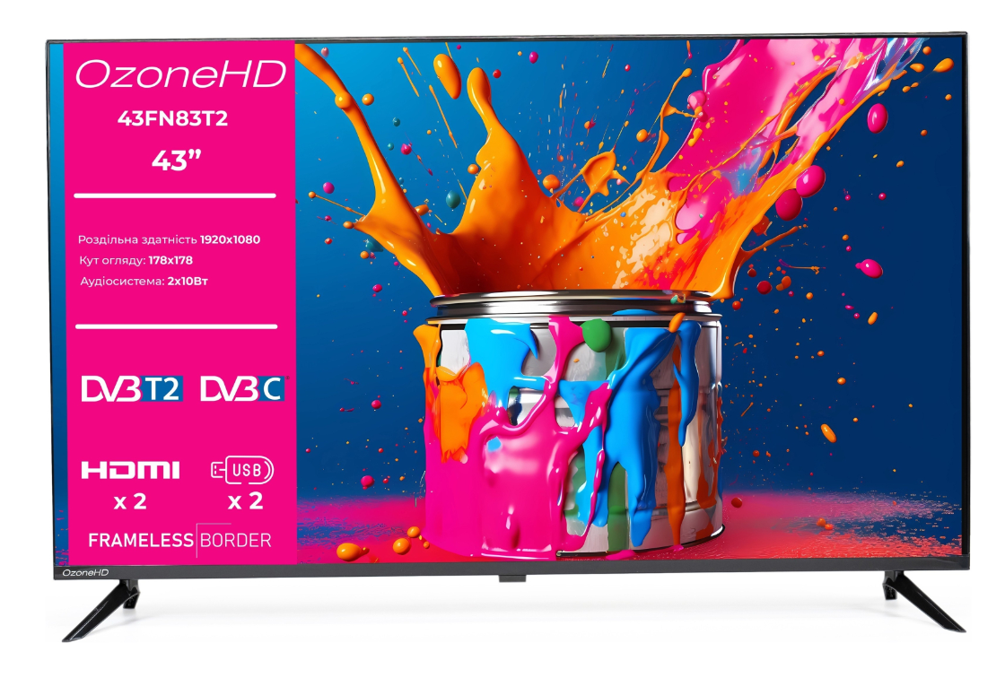 Телевізор OzoneHD 43FN83T2