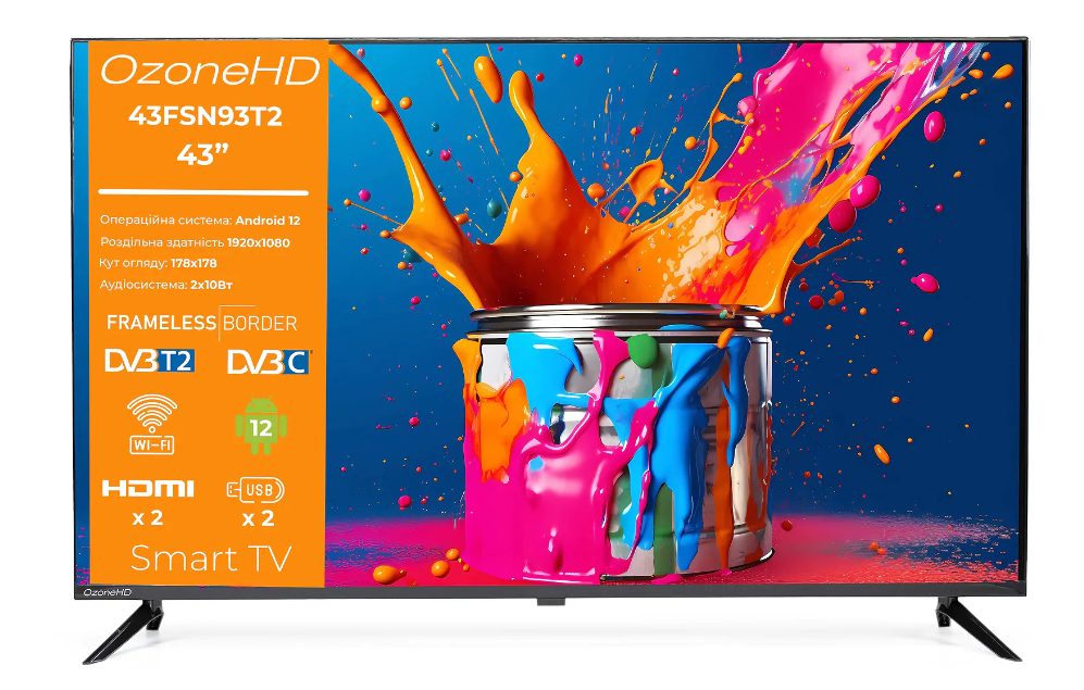Телевизор OzoneHD 43FSN93T2
