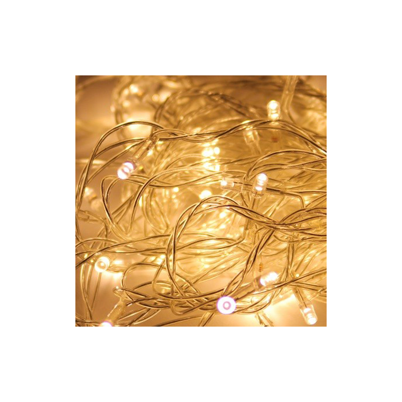 Гірлянда Colorway LED 100 10м (8 функцій) теплий колір USB (CW-G-100L10U) фото №2