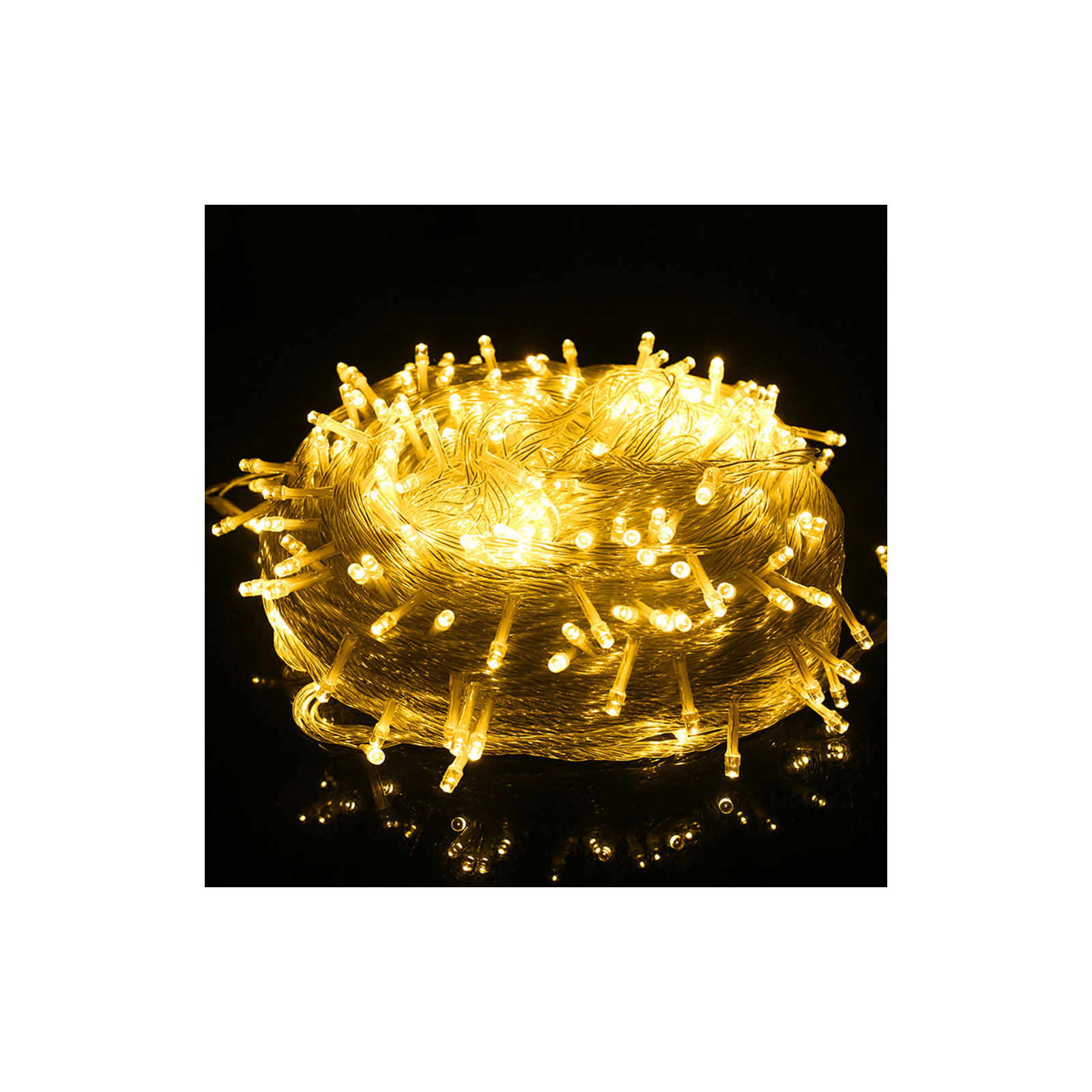 Гірлянда Colorway LED 100 10м (8 функцій) теплий колір USB (CW-G-100L10U)