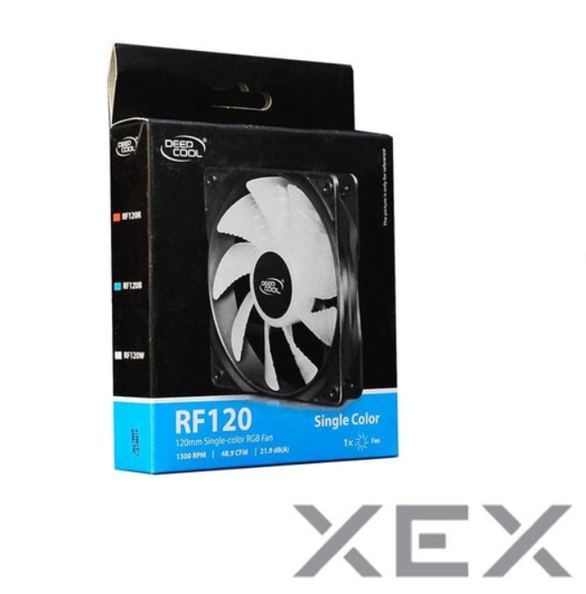 Система охолодження Deepcool RF120B (DP-FLED-RF120-BL) фото №4