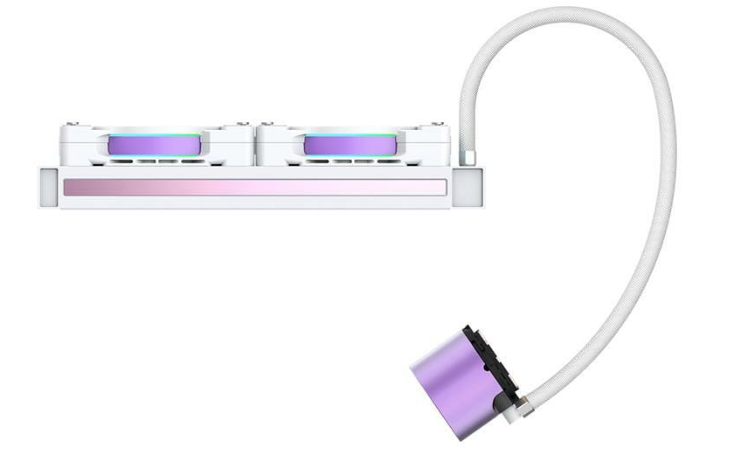 Система охлаждения ID-Cooling Pinkflow 240 Diamond Purple фото №3