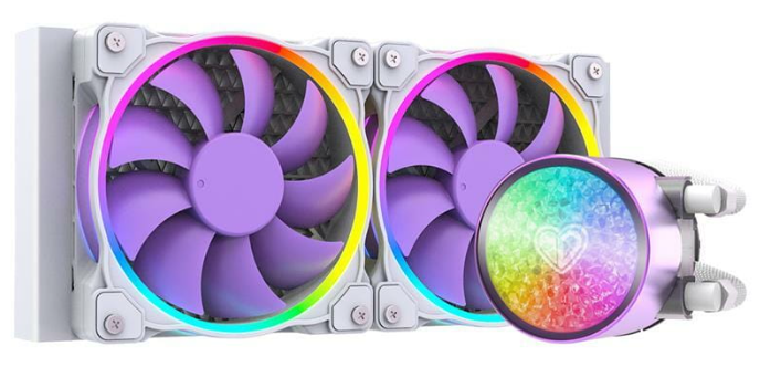 Система охлаждения ID-Cooling Pinkflow 240 Diamond Purple