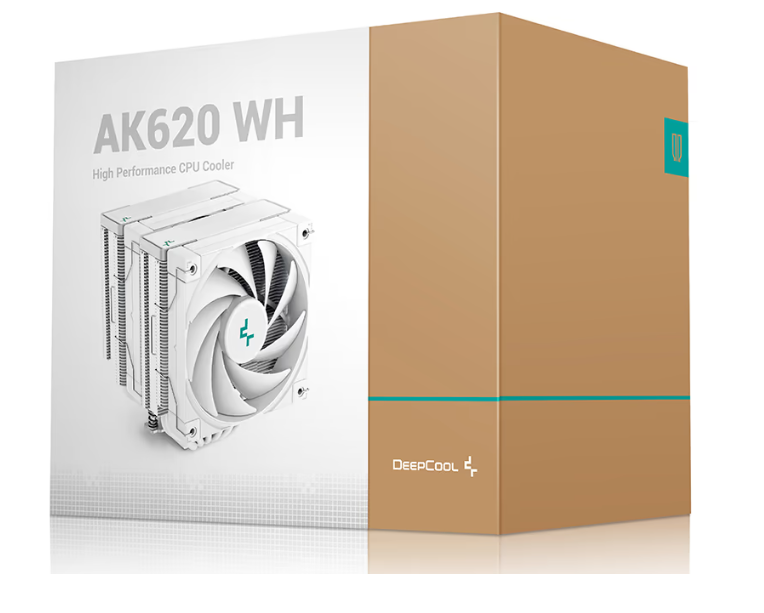 Система охлаждения Deepcool AK620 WH (R-AK620-WHNNMT-G-1) фото №9