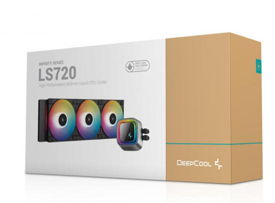 Система охолодження Deepcool LS720 Black (R-LS720-BKAMNT-G-1) фото №8