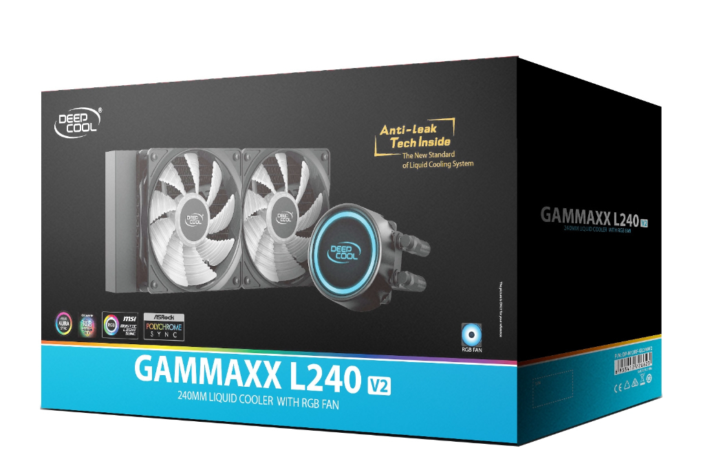 Система охолодження Deepcool L240 V2 (DP-H12RF-GL240V2) фото №10