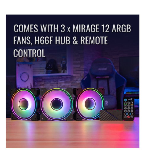 Система охолодження AeroCool Mirage 12 ARGB Pro (ACF3-MR10227.11) фото №4
