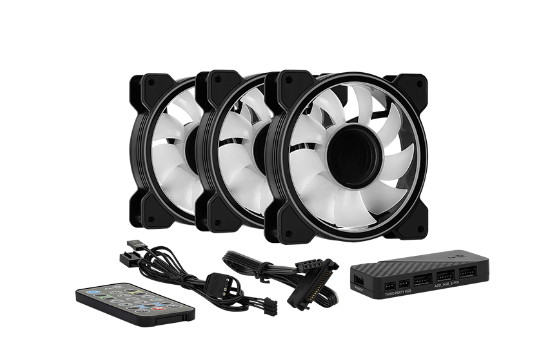Система охолодження AeroCool Mirage 12 ARGB Pro (ACF3-MR10227.11) фото №2