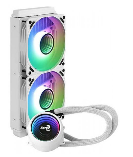 Система охолодження AeroCool Mirage L240 WH (ACLA-MR24127.73) фото №2